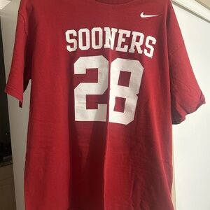 Nike Red Sooners Graphic Tee